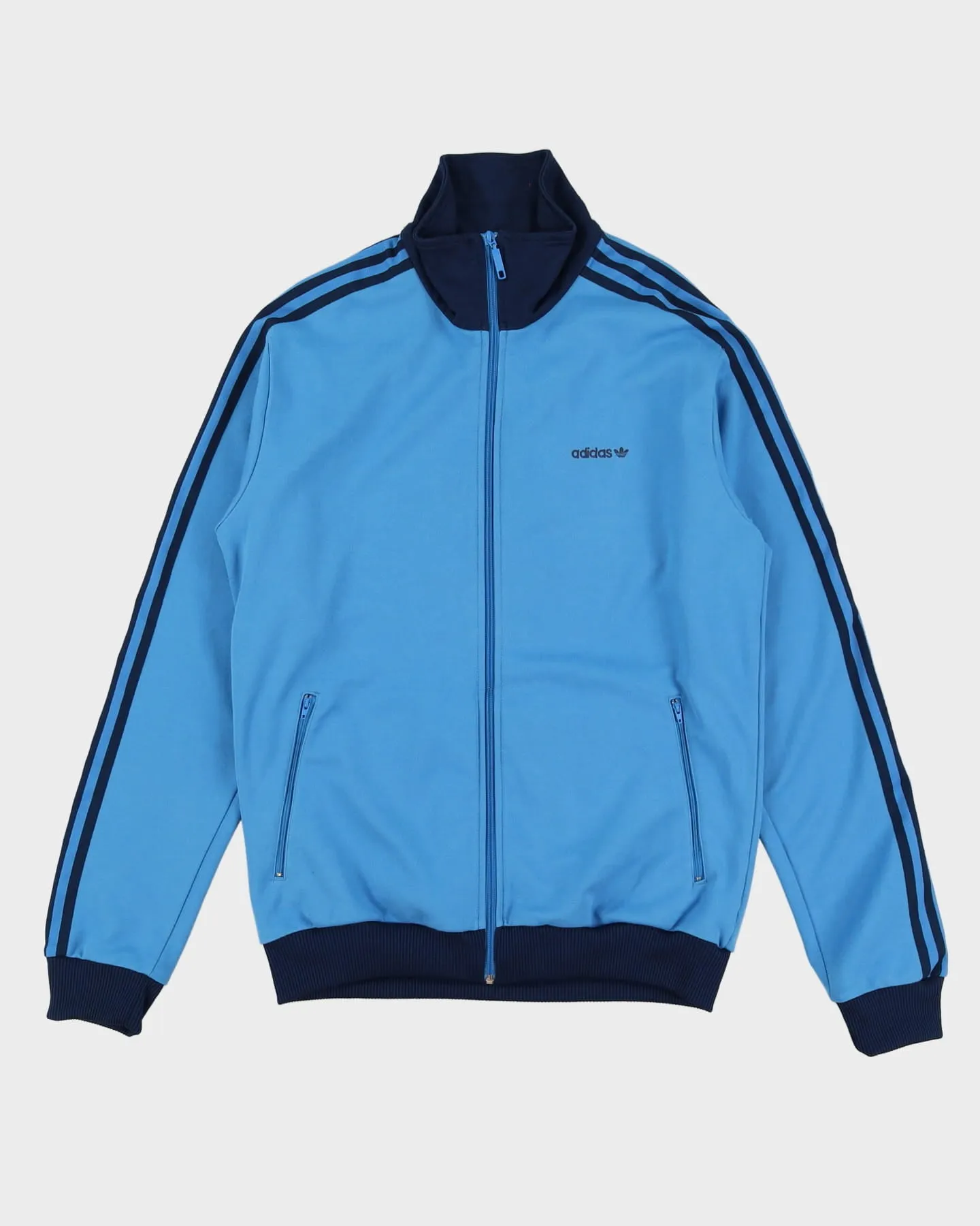 00s Adidas Blue Track Jacket - XL