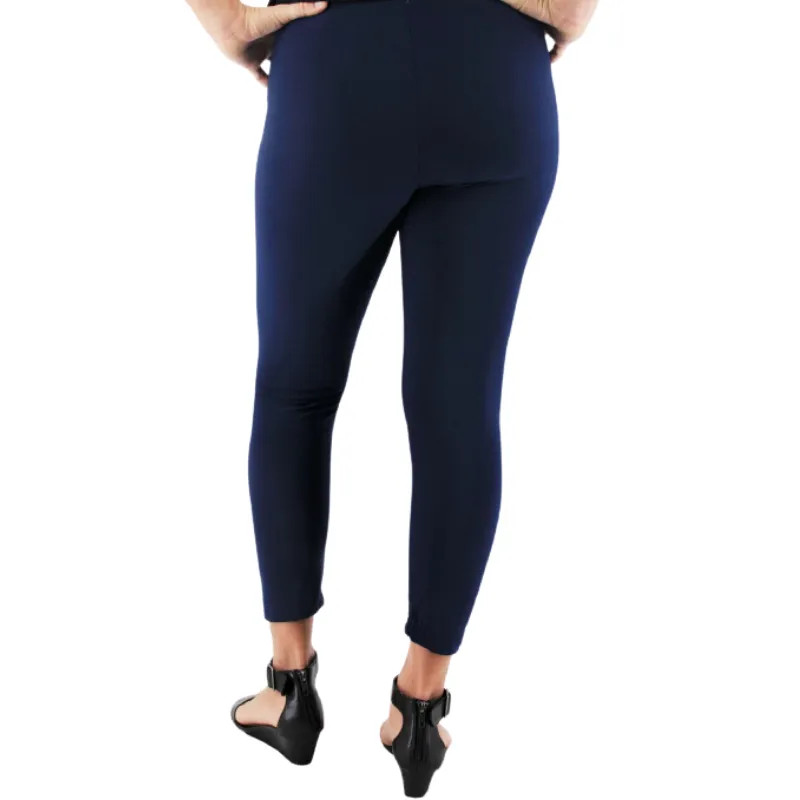 014- Caribe Navy Crop Leggings