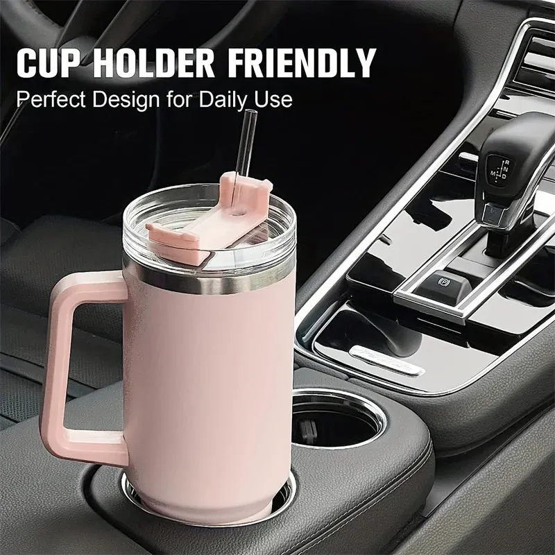 40Oz 304 Stainless Steel Insulated Water Bottle,Thermal Coffee Car Cup