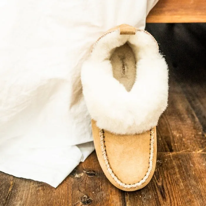 ADRIANA Women's Sheepskin Slippers | Shepherd of Sweden (Last Chance)