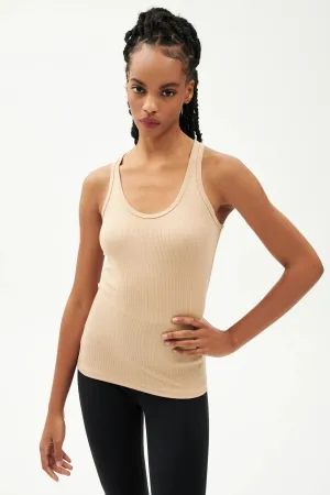 Ashby Rib Tank, Nude