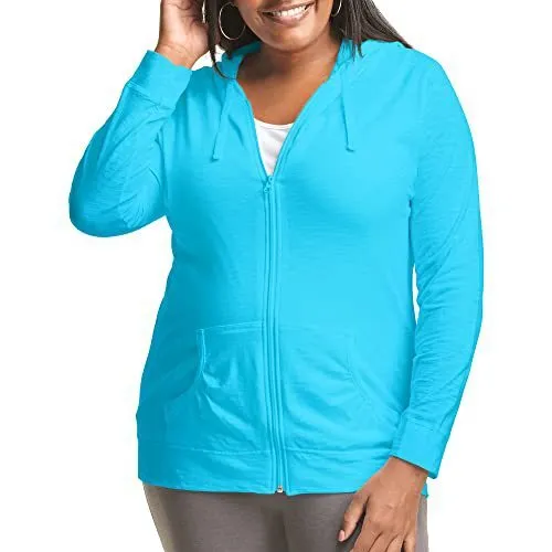 Autumn And Winter Plus Size Women's Sweatshirt Sports Top Pullover Solid Color Hoodie