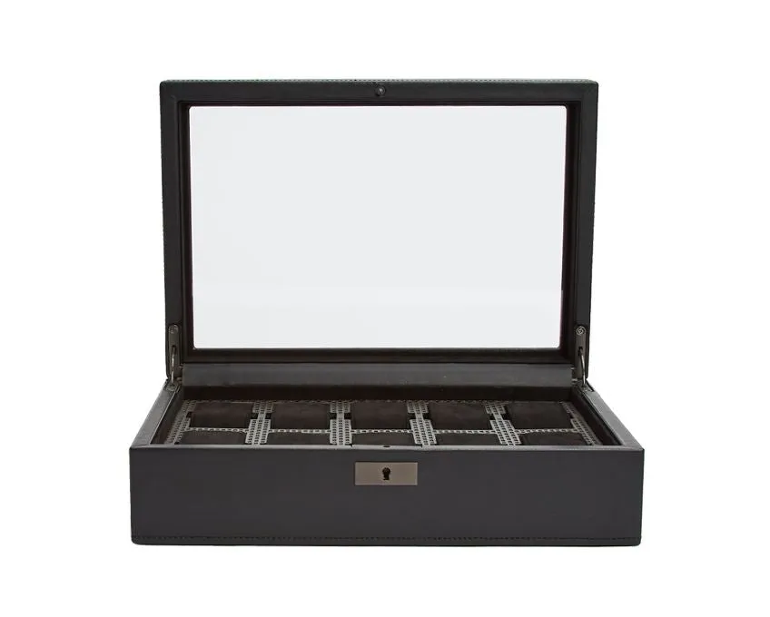 Axis 10 Piece Watch Box (Powder Coat)