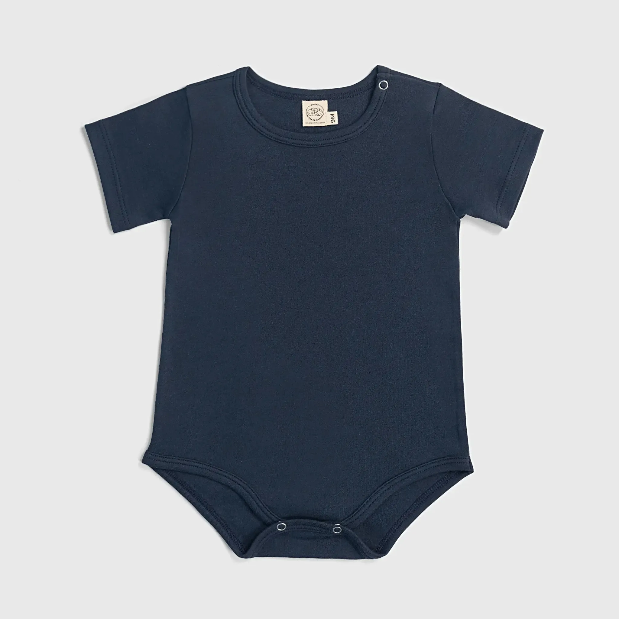 Baby's Organic Pima Cotton Short-Sleeve Bodysuit