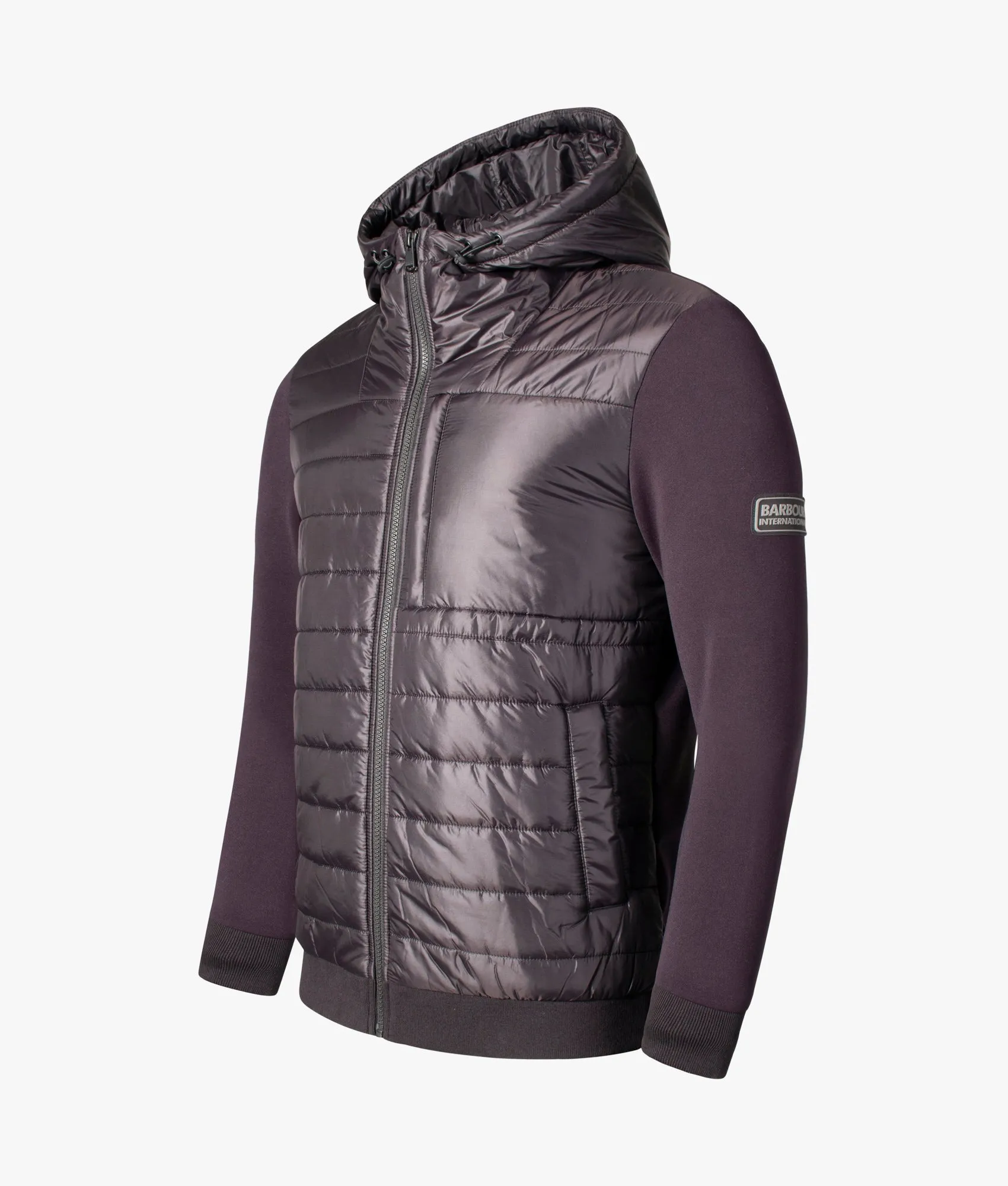 Baffle Zip Through Hybrid Jacket