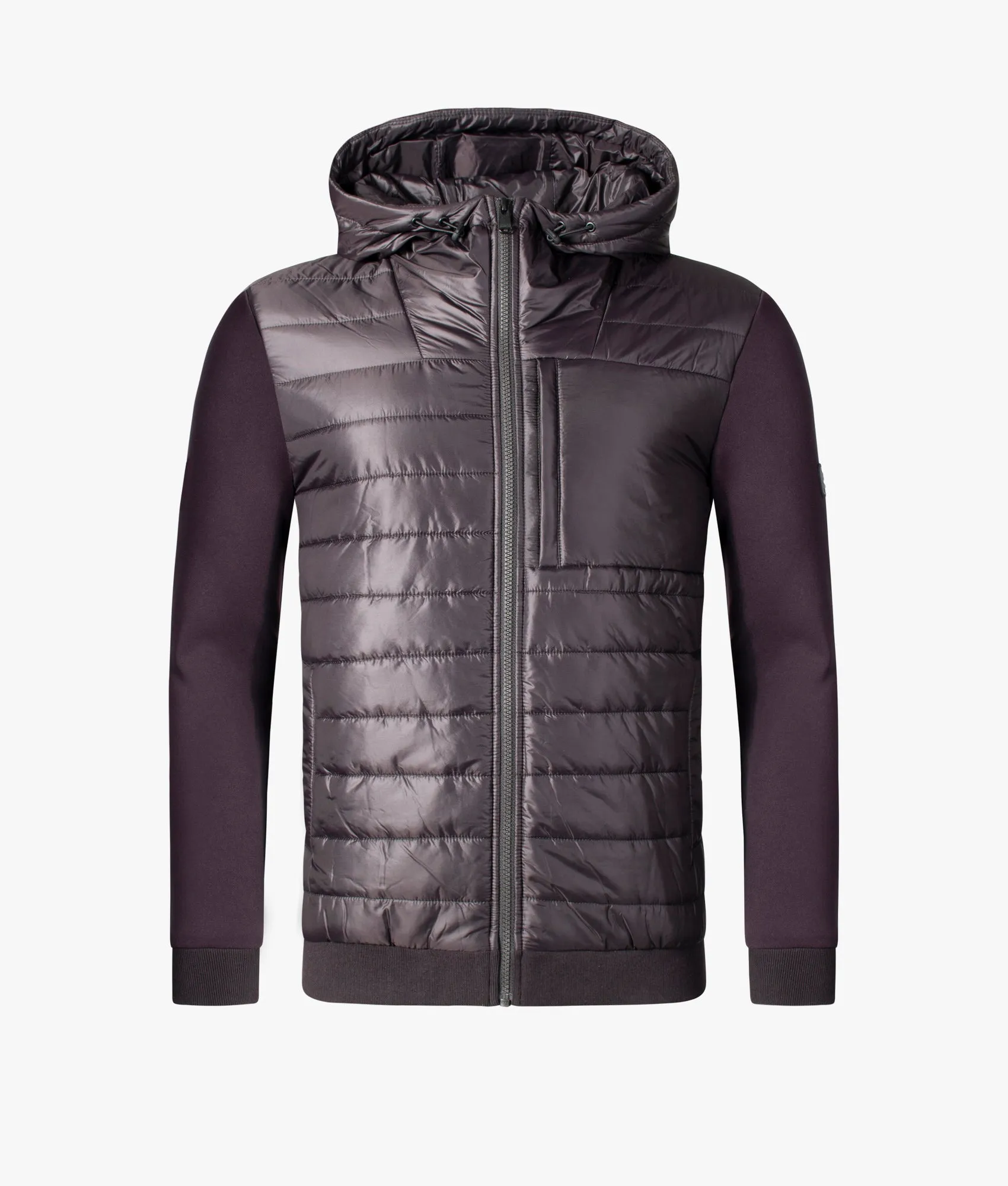 Baffle Zip Through Hybrid Jacket