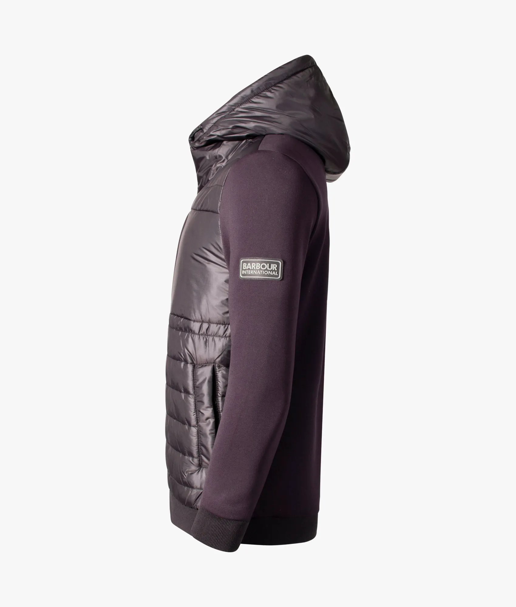 Baffle Zip Through Hybrid Jacket