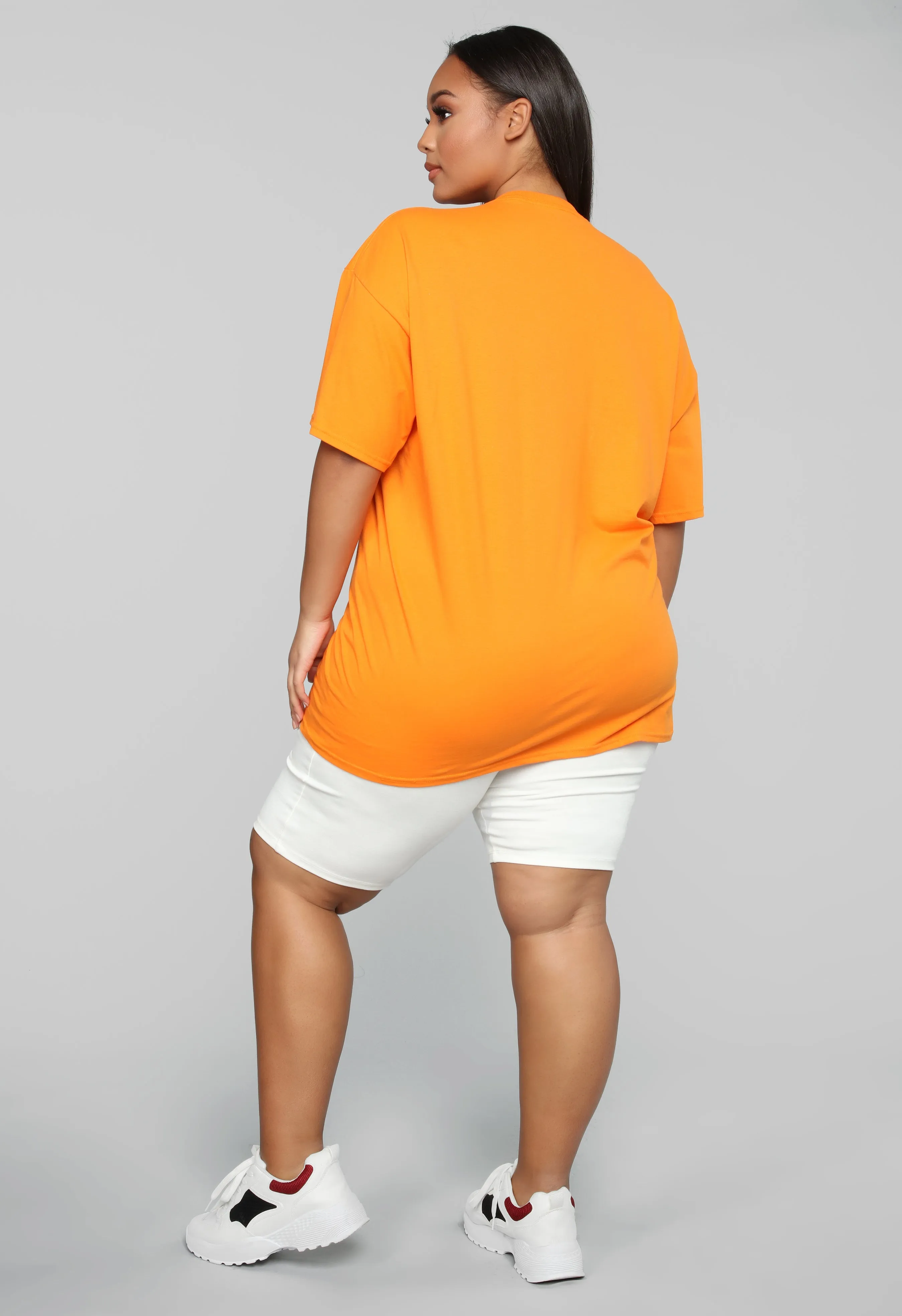 Ballin Out Tunic Top - Orange