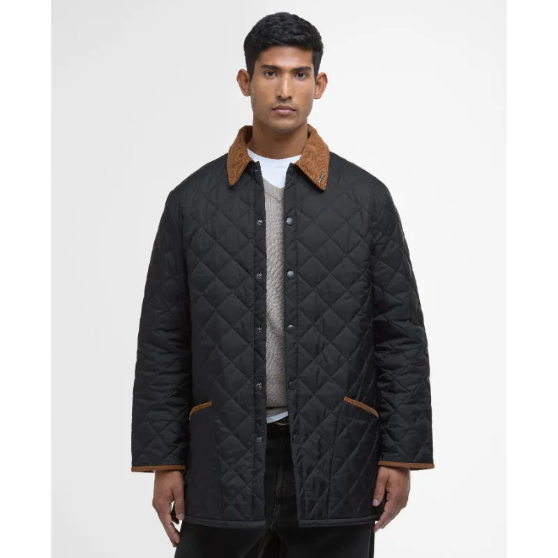 Barbour 30th Anniversary Liddesdale Quilted Mens Jacket - Black