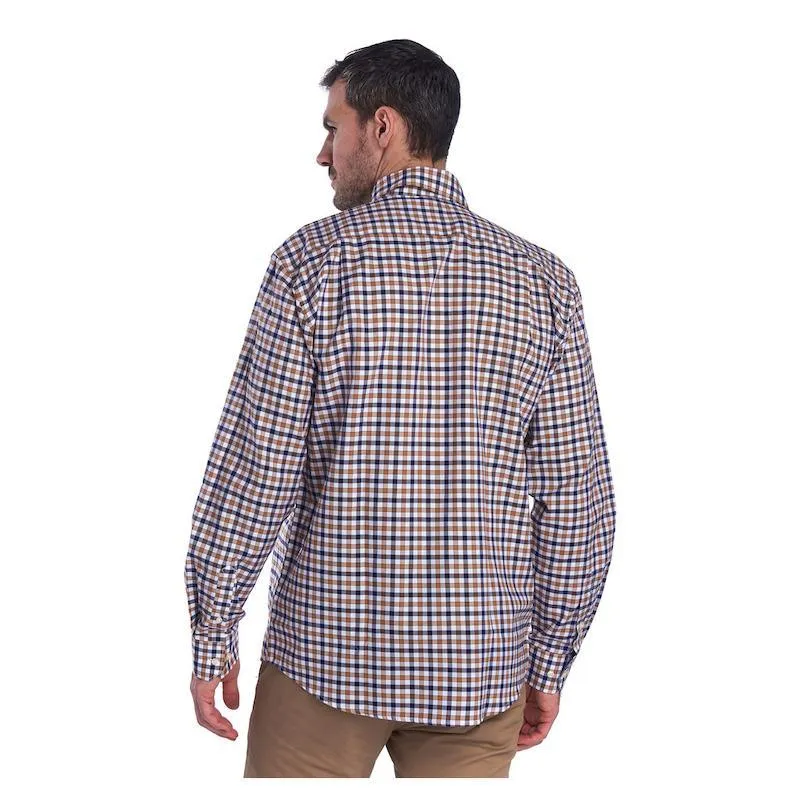 Barbour Abberton Regular Fit Mens Shirt - Sandstone