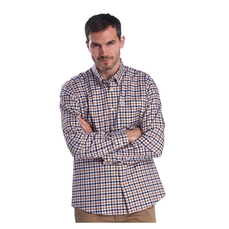 Barbour Abberton Regular Fit Mens Shirt - Sandstone