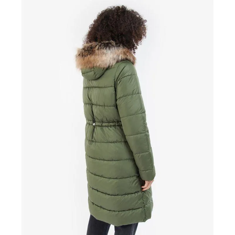 Barbour Francesca Ladies Quilted Jacket - Winterpine/Mono Tartan