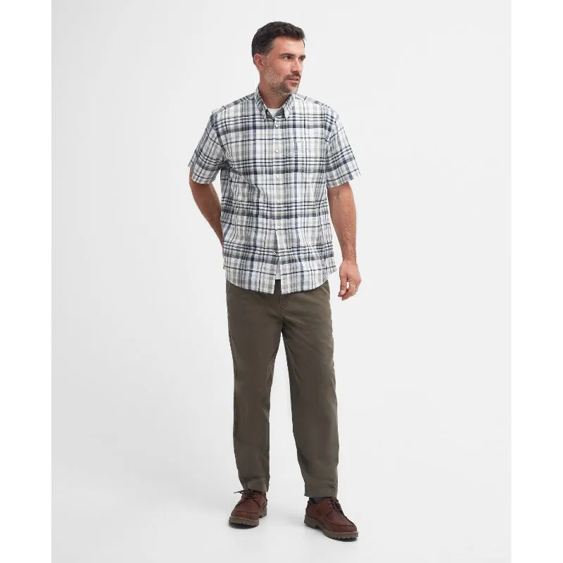 Barbour Hartley Regular Fit Mens Shirt - Olive