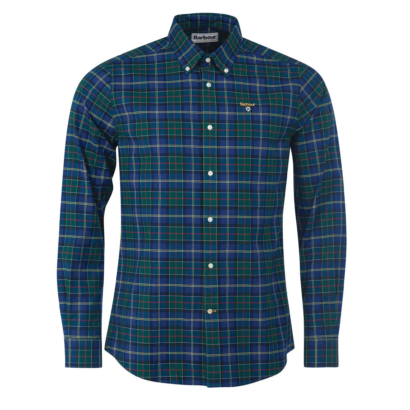 Barbour Oxbridge Tartan Tailored Shirt Ivy Tartan