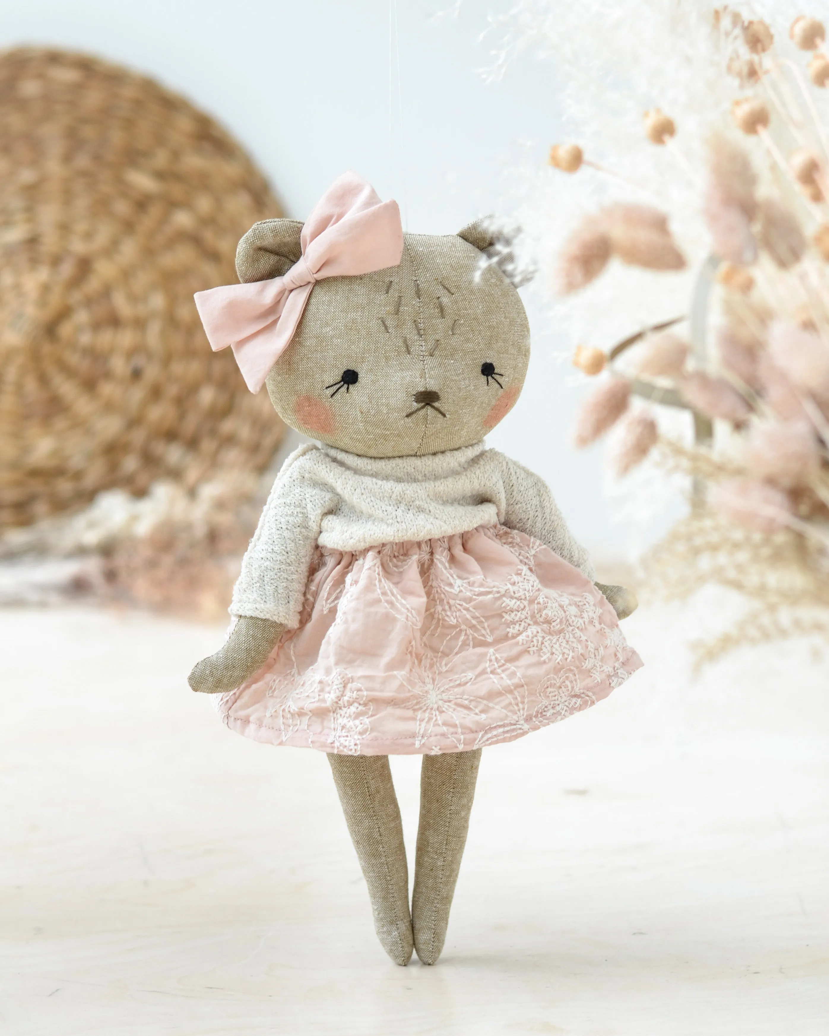 Bear Soft Toy Charlotte Skirt