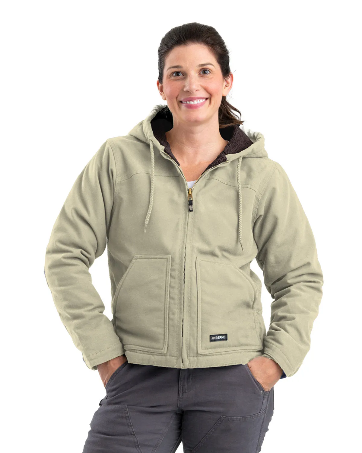 Berne Ladies' Softstone Hooded Coat