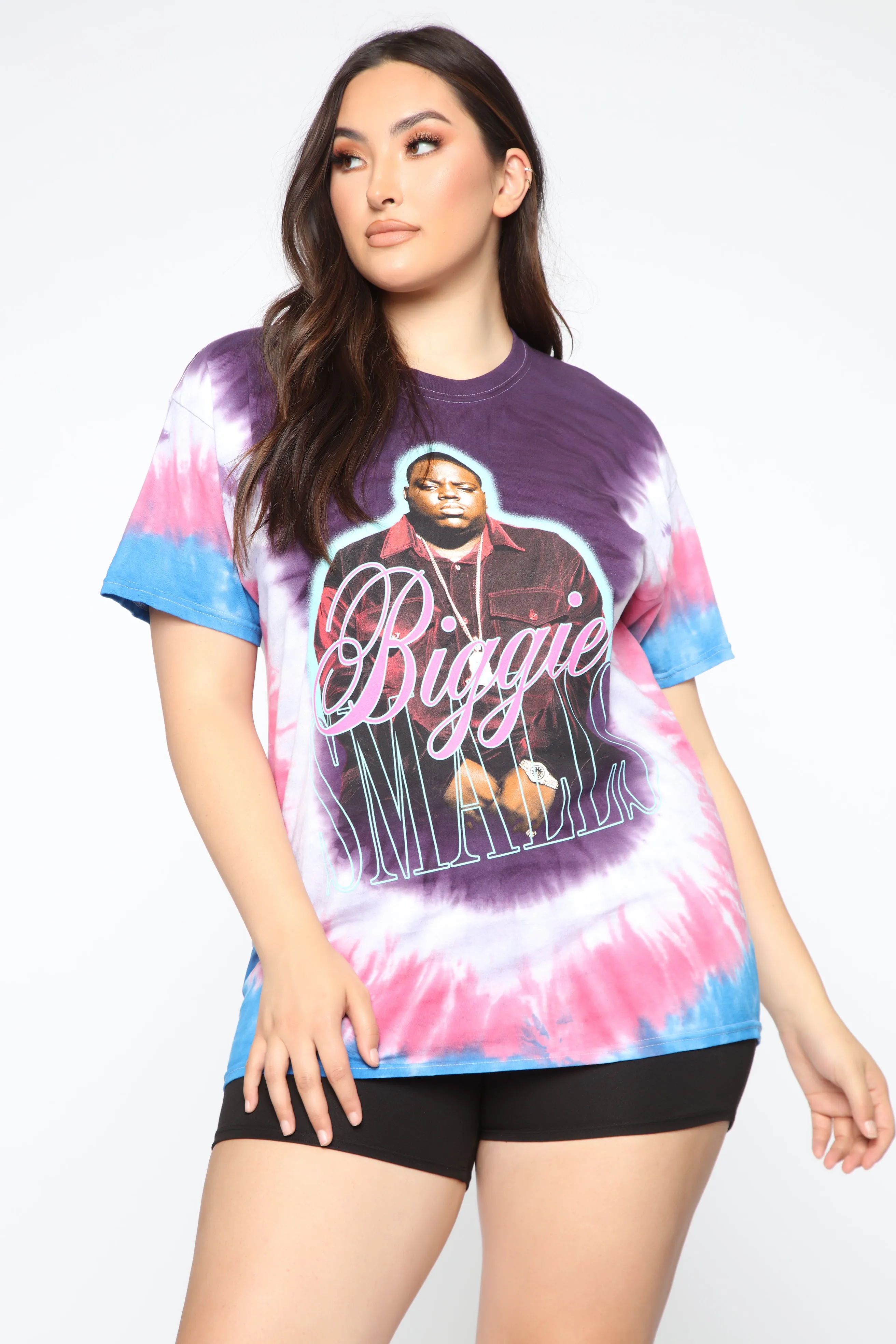 Biggie Smalls Tie Dye Tee - Multi