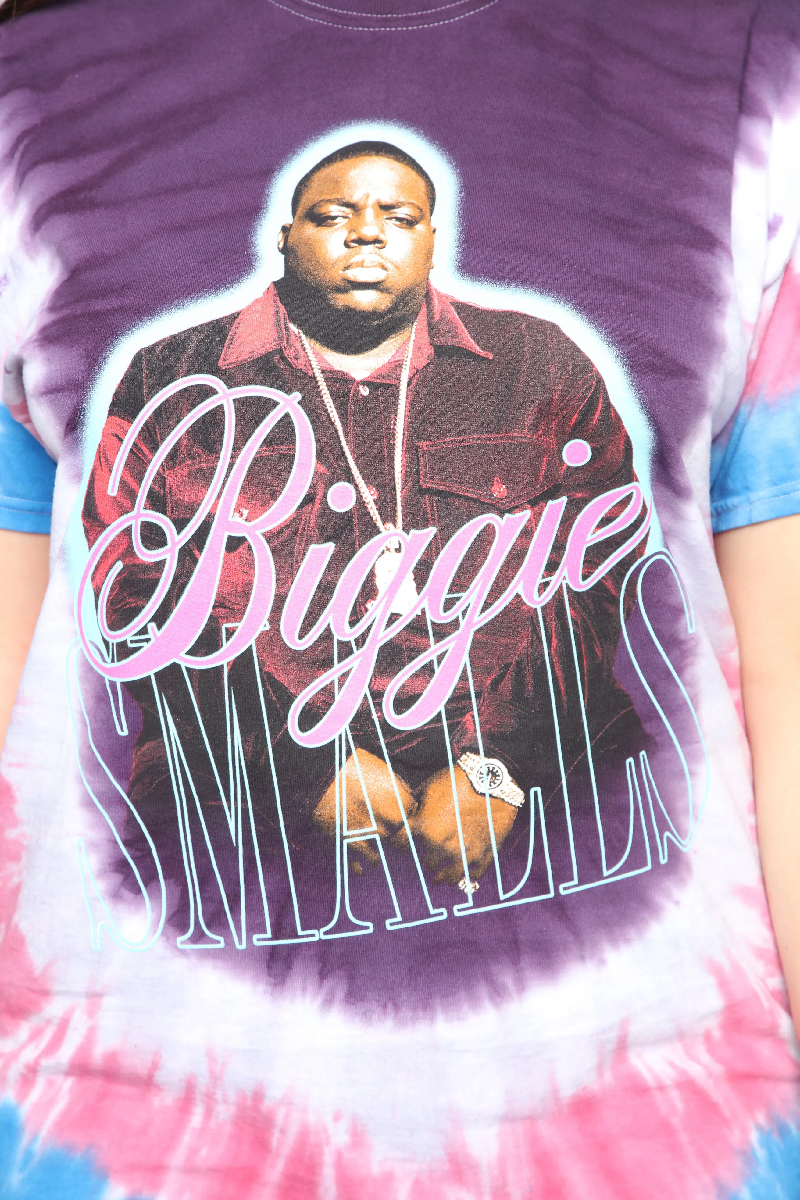 Biggie Smalls Tie Dye Tee - Multi