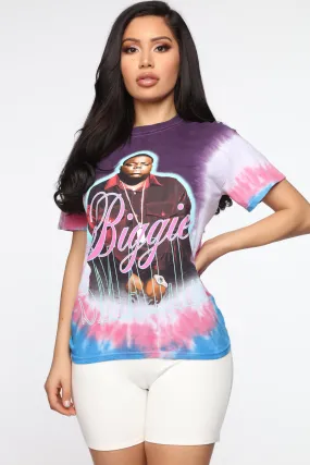 Biggie Smalls Tie Dye Tee - Multi