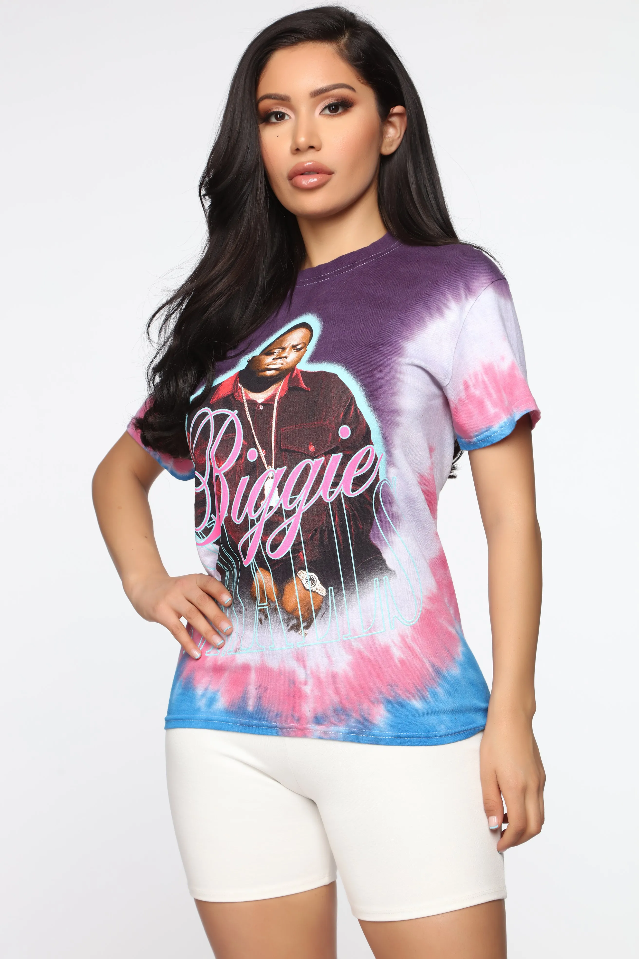 Biggie Smalls Tie Dye Tee - Multi