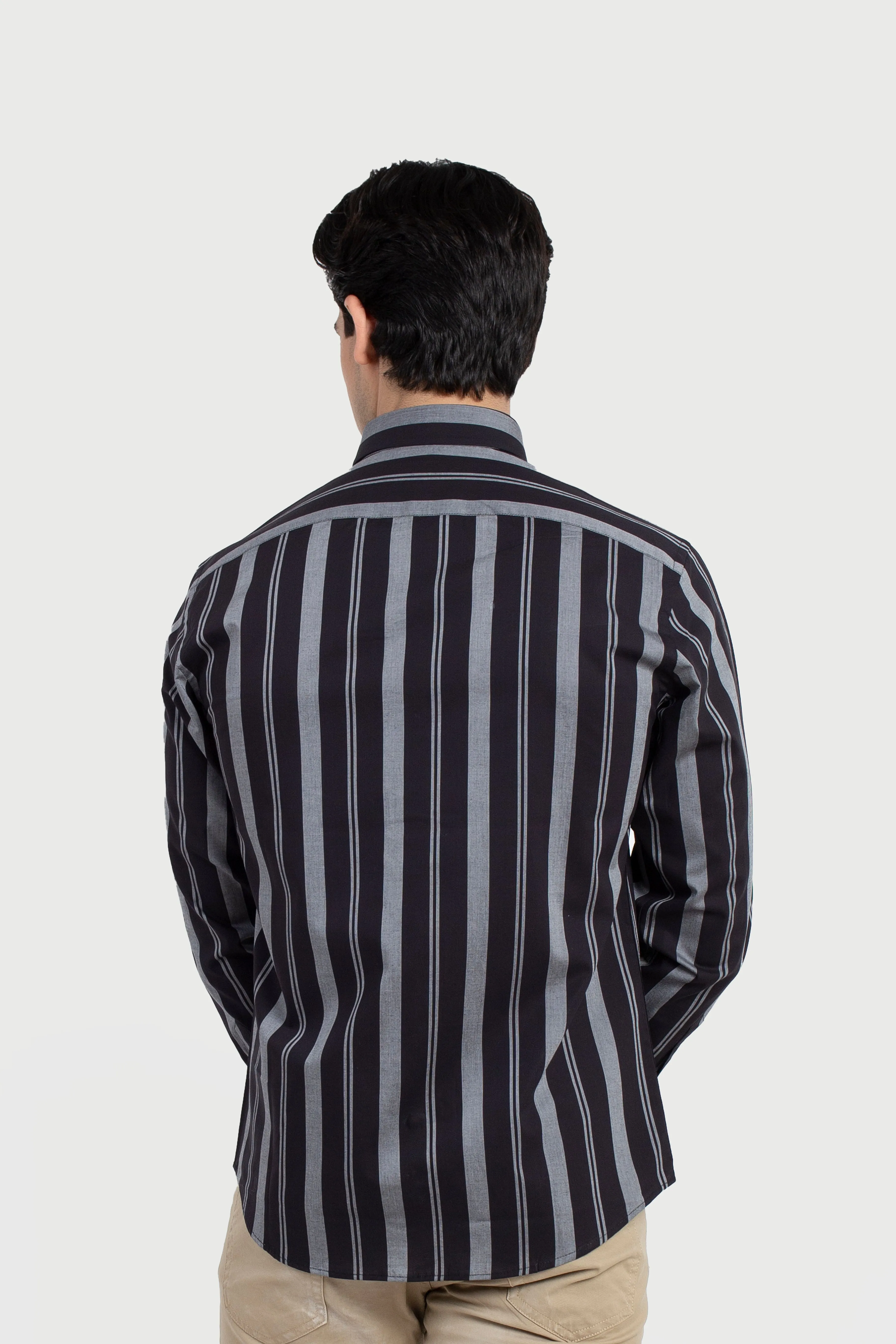 Black Chalk Stripes