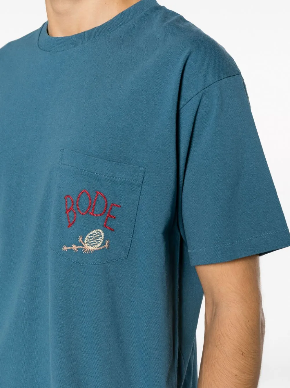 BODE T-shirts and Polos Blue