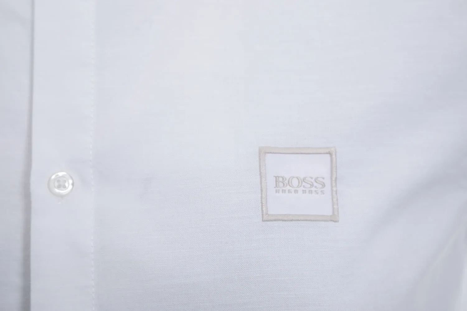 BOSS Magneton_1_Short Short Sleeve Shirt in White