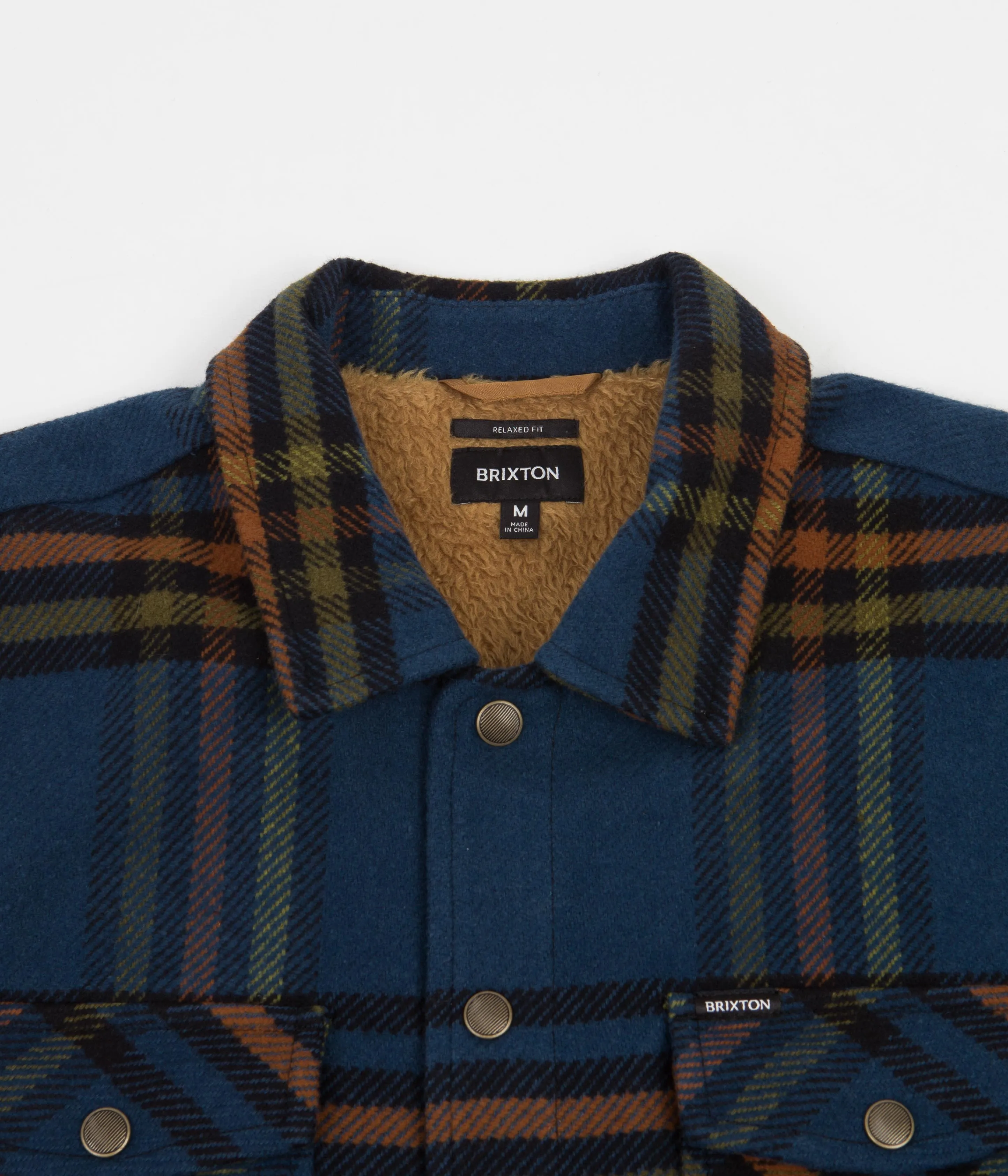 Brixton Bowery Lined Jacket - Marine Blue