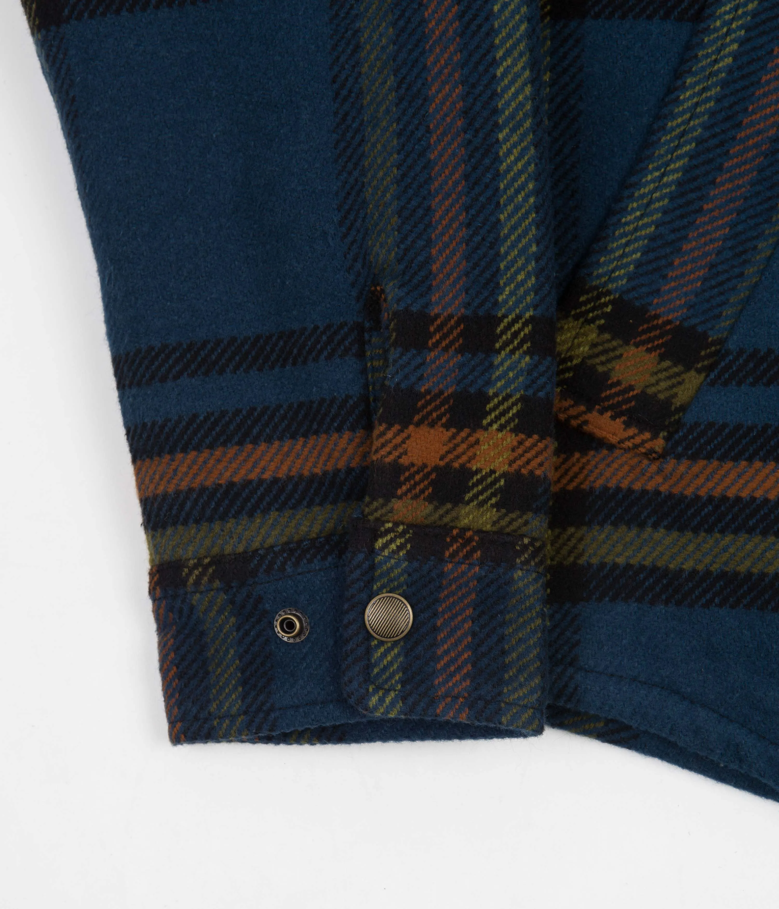 Brixton Bowery Lined Jacket - Marine Blue