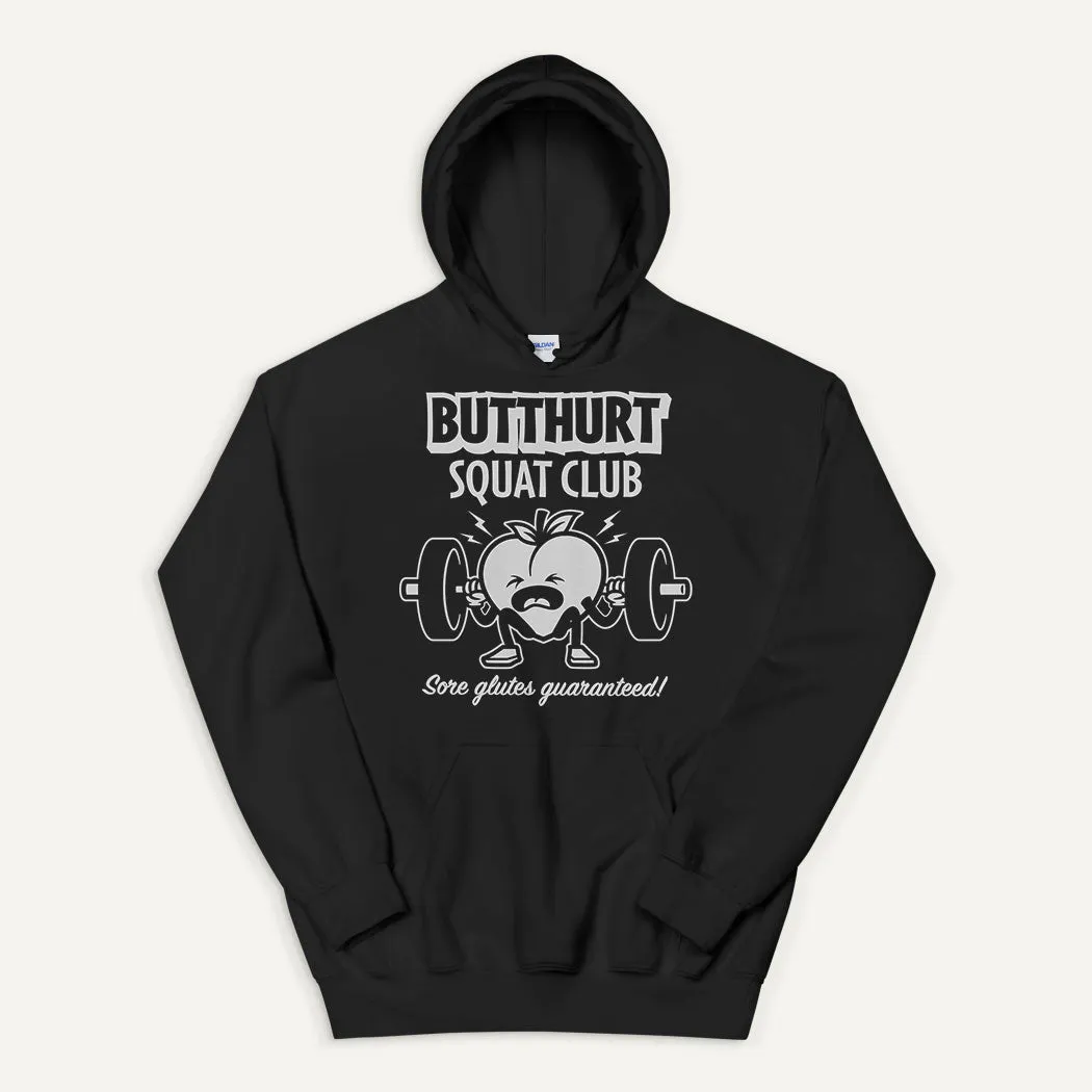 Butthurt Squat Club Pullover Hoodie