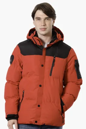 Canada Weather Gear Mouton Lined Bomber Jacket - Red