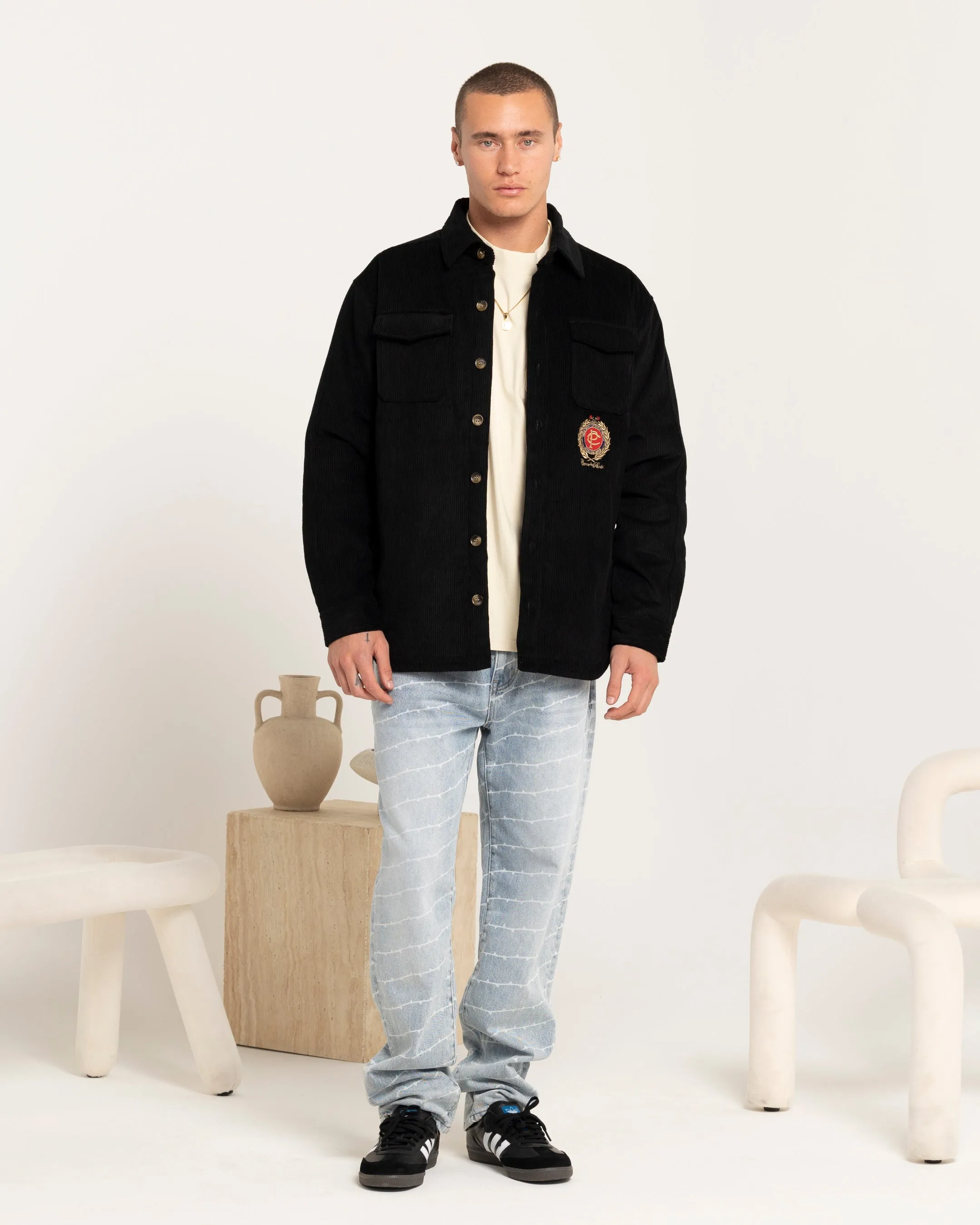 Carre Corduroy Trade Jacket Black