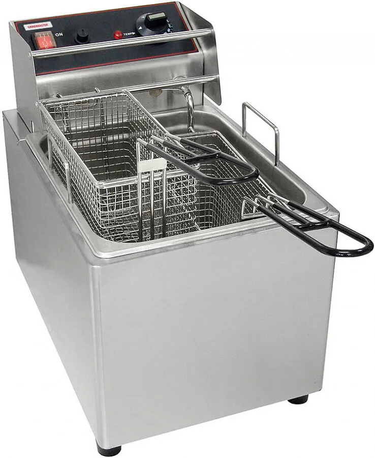 Cecilware Pro EL25, 3,200 Watt Electric Countertop Fryer, 15 Lb