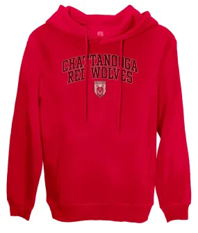 Chattanooga Red Wolves SC Athletic Wordmark Fleece Pullover Hoodie - Red