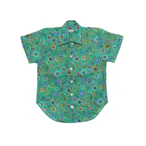 Coco & Ginger Jasper Shirt - Emerald Dahlia