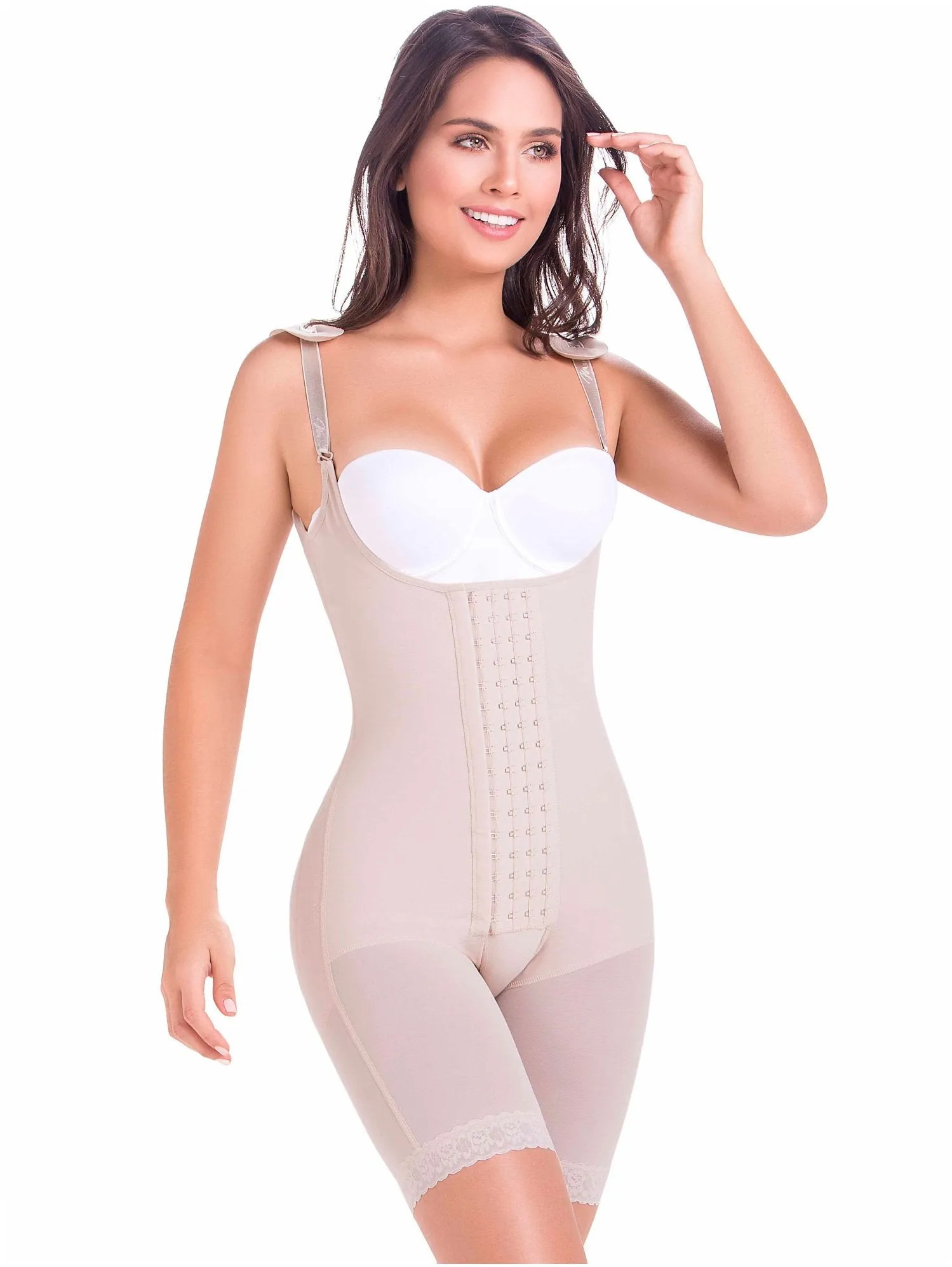 Colombian Post Surgery Open Bust Bodysuit Fajas MaríaE