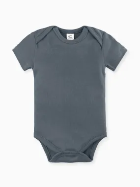 Colored Organics - Short Sleeve Bodysuit - Harbor