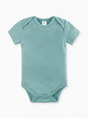 Colored Organics - Short Sleeve Bodysuit - Surf