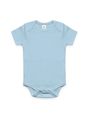 Colored Organics Short Sleeve Onesie - Blue