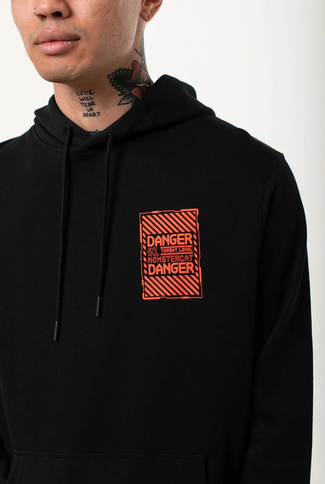 Ctrl A - Black Pullover Hoodie