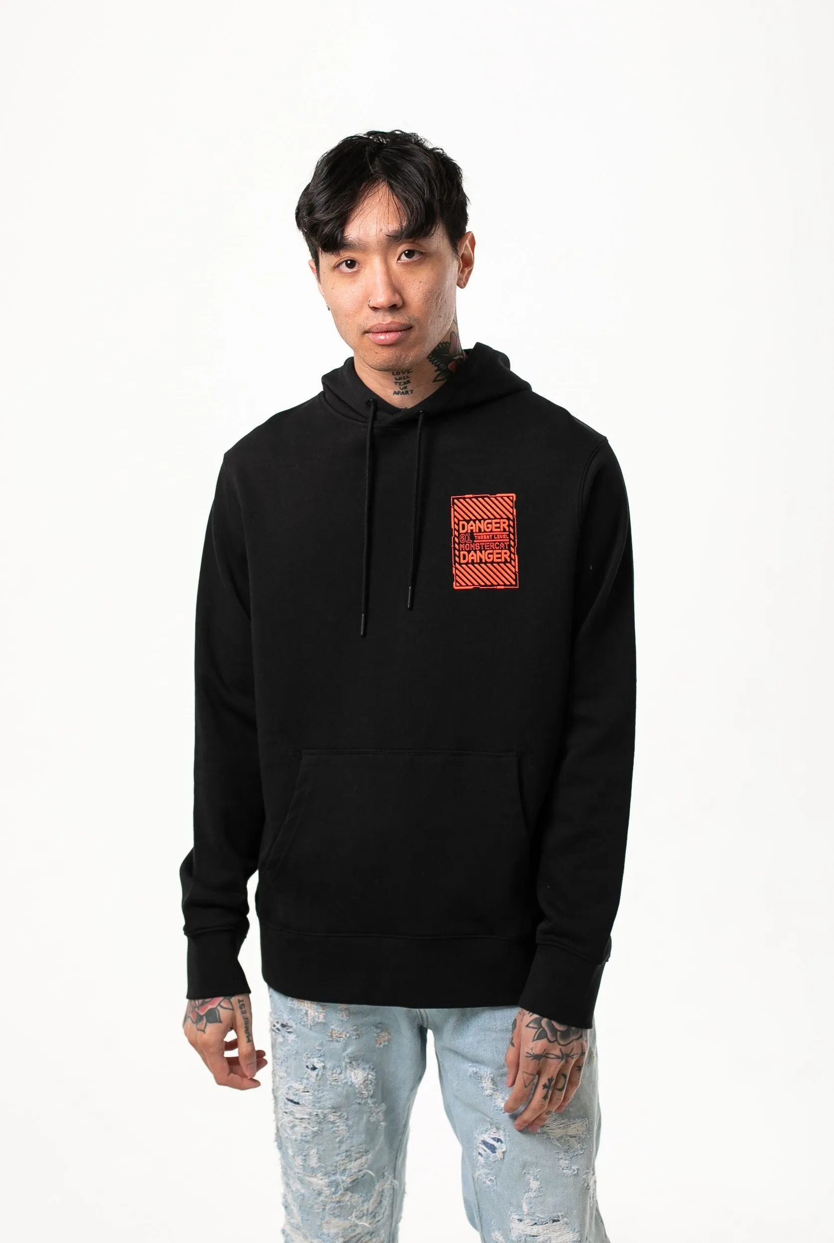 Ctrl A - Black Pullover Hoodie