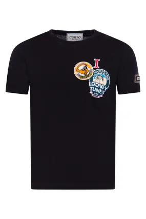 Daffy Looney Logo T-shirt (Black) - I23F01C63019000