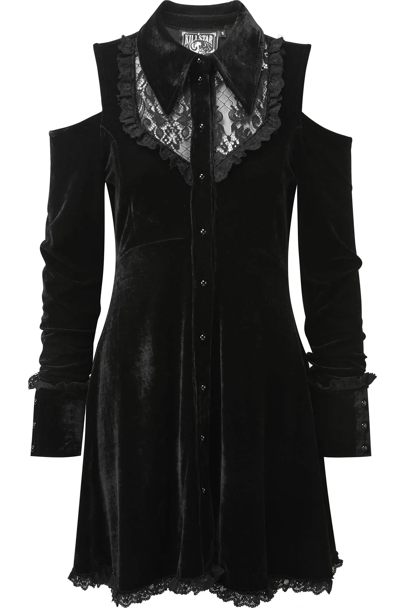 Dead Silent Shirt Dress [B]