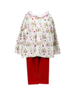 Deck The Halls Tunic Set (Kid)