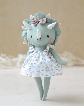 Dinosaur doll triceratops