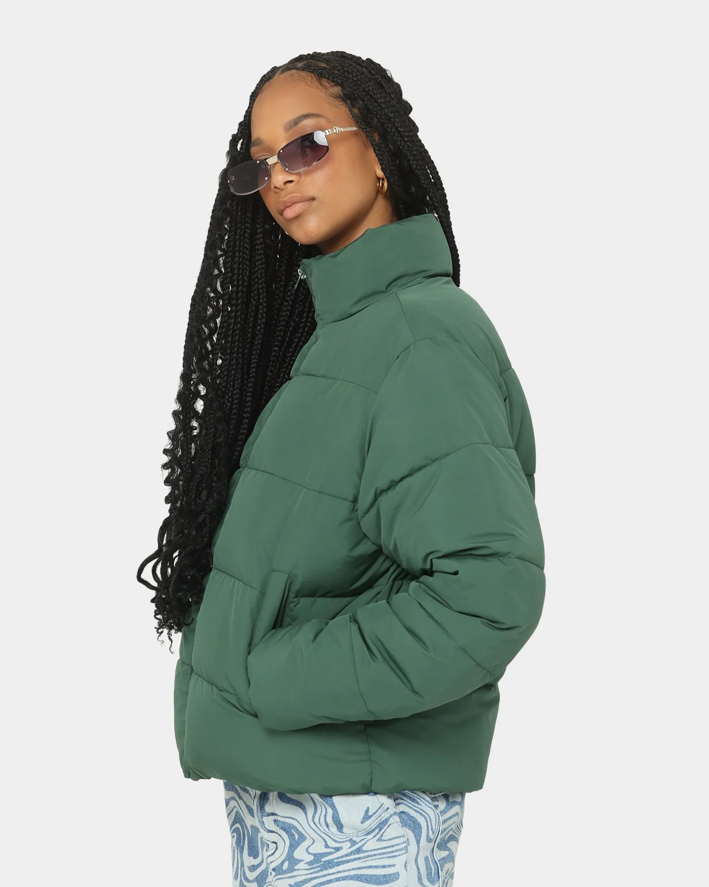 EN ES Women's Shake Up Puffa Jacket Green