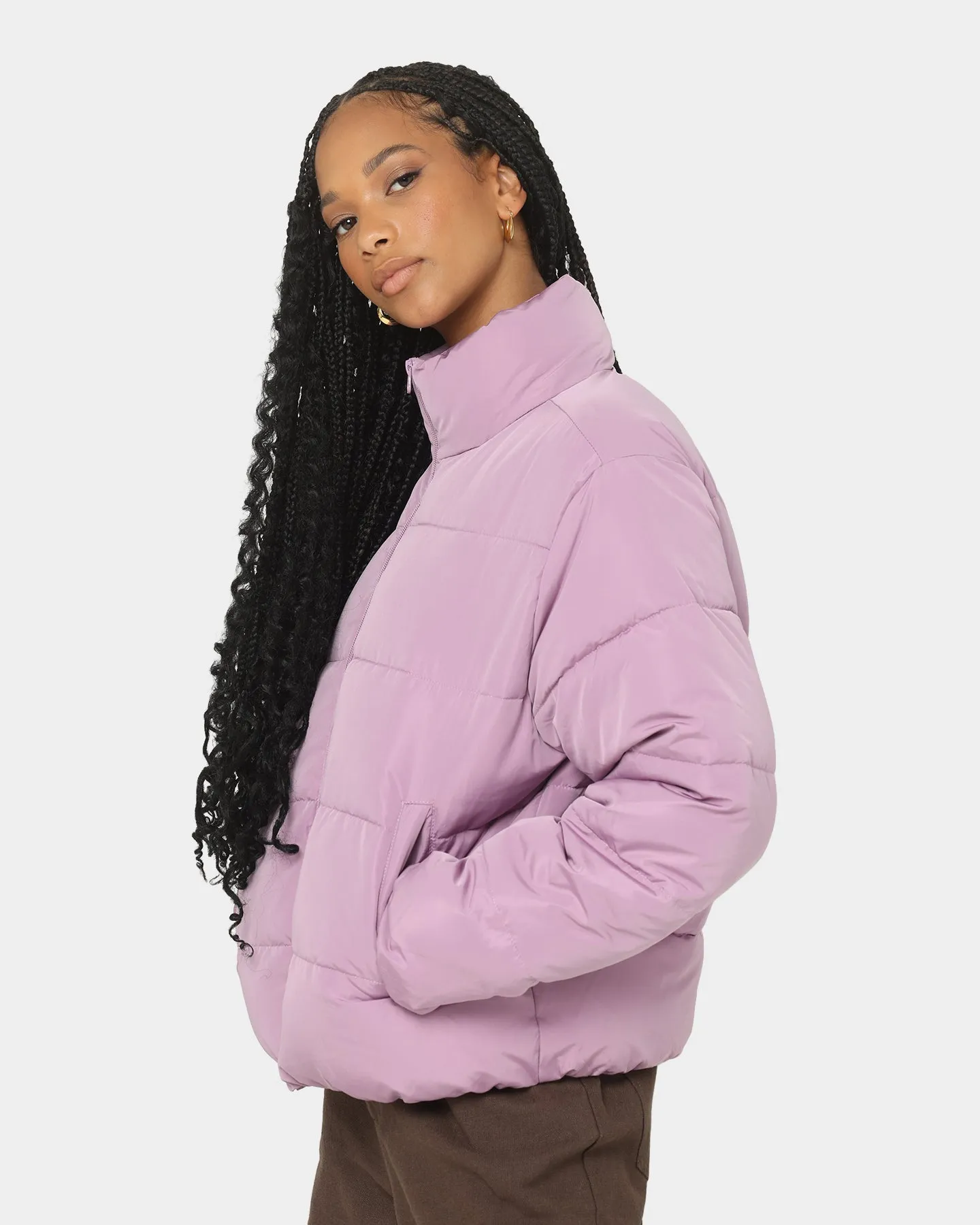 EN ES Women's Shake Up Puffa Jacket Lilac