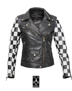 Eudoxie Beth Ladies Leather Jacket