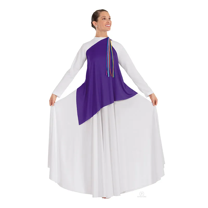 Eurotard Asymmetrical Streamer Tunic