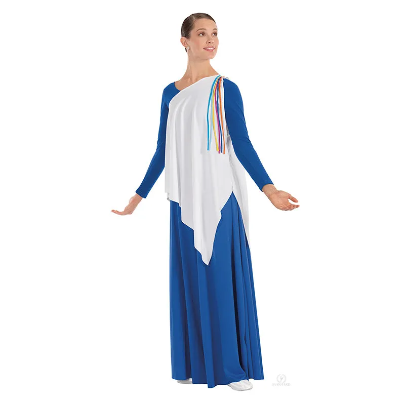 Eurotard Asymmetrical Streamer Tunic